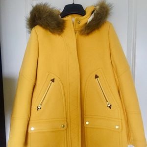 **NWT** Women's J. Crew Italian Wool Coat / Parka